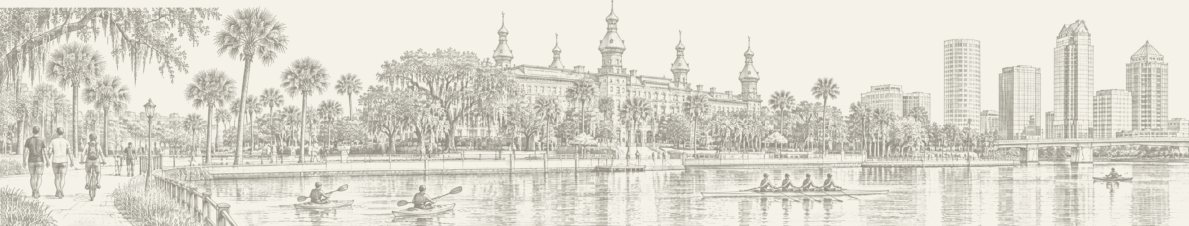 Engraving of the Henry B. Plant Museum